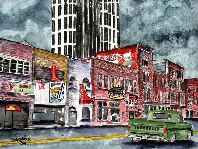 650x488 stunning nashville drawings and illustrations for sale on fine - Nashville Drawing