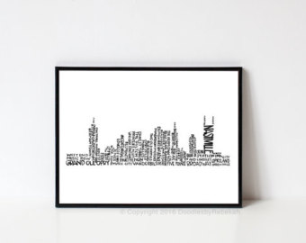 Nashville Skyline Drawing at PaintingValley.com | Explore collection of ...