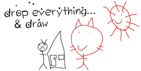 450x228 mollymoocrafts national drawing day - National Drawing