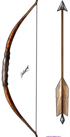 246x480 native american arrow drawing - Native American Arrow Drawing