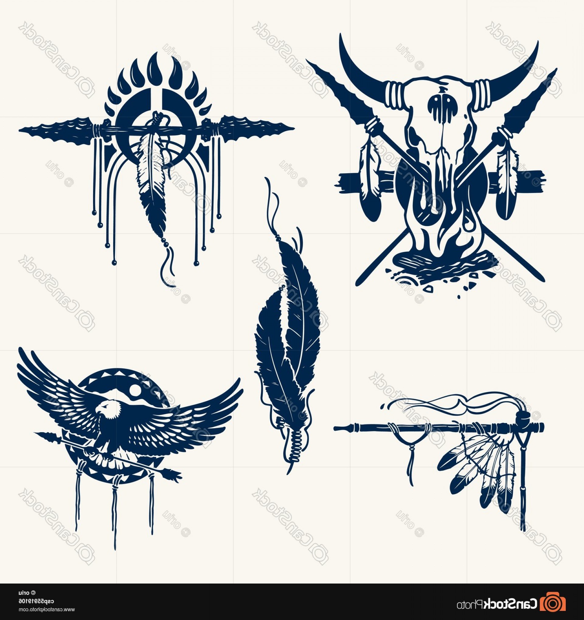 1920x2040 Native American Indians Illustration Set Soidergi - Native American Arrow Drawing