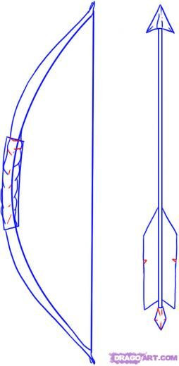 254x520 arrow clipart native american lovely shooting bow and arrow - Native American Arrow Drawing