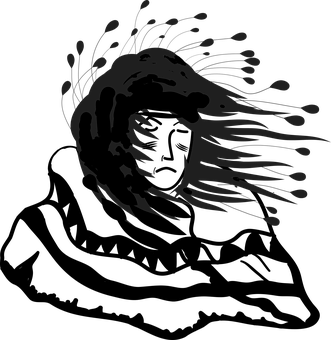 331x340 collection of free vector portal native american warrior download - Native American Bear Drawing