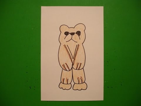 480x360 Let's Draw A Native American Bear! - Native American Bear Drawing