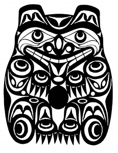 231x300 Native American Coloring Pages For Kids - Native American Bear Drawing