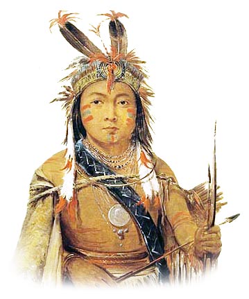 359x431 Picture Of Chippewa Boy Native American - Native American Boy Drawing
