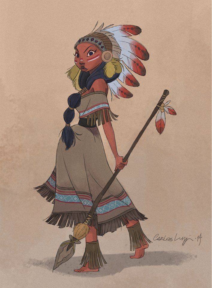Native American Cartoon Drawing at Explore