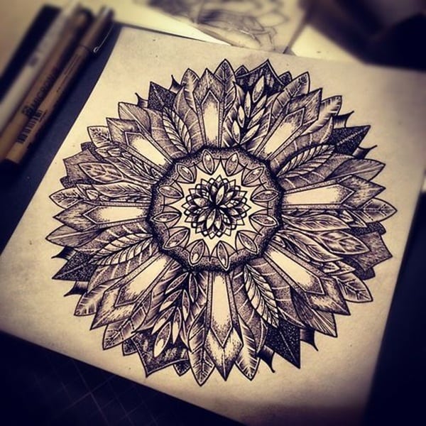 600x600 amazing native american tattoos for a tribal look - Native American Drawing Ideas