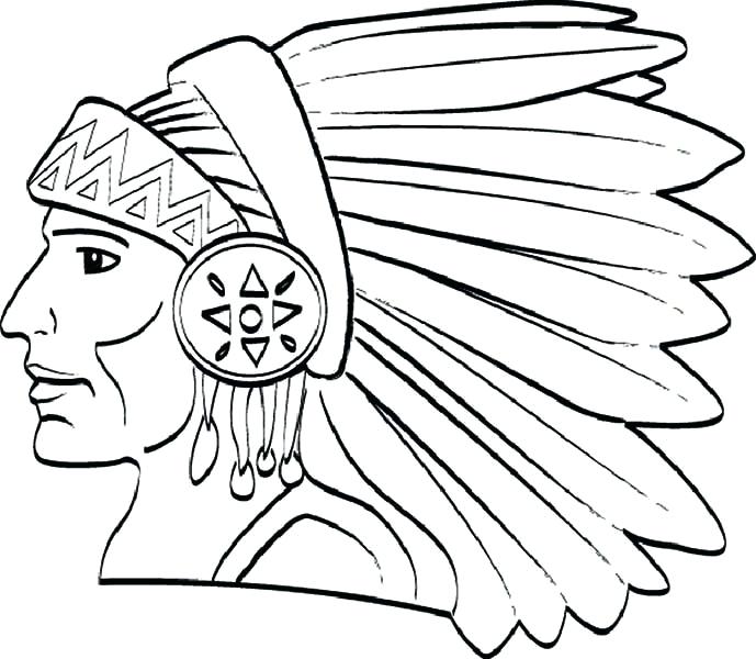 689x600 Photos Native American Drawings To Color - Native American Drawings