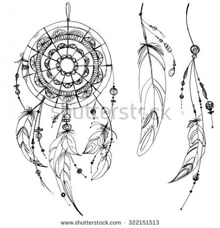 436x451 dream catcher coloring pages awesome native american dreamcatcher - Native American Dreamcatcher Drawing
