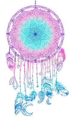 242x400 hand drawn native american indian talisman dreamcatcher - Native American Dreamcatcher Drawing