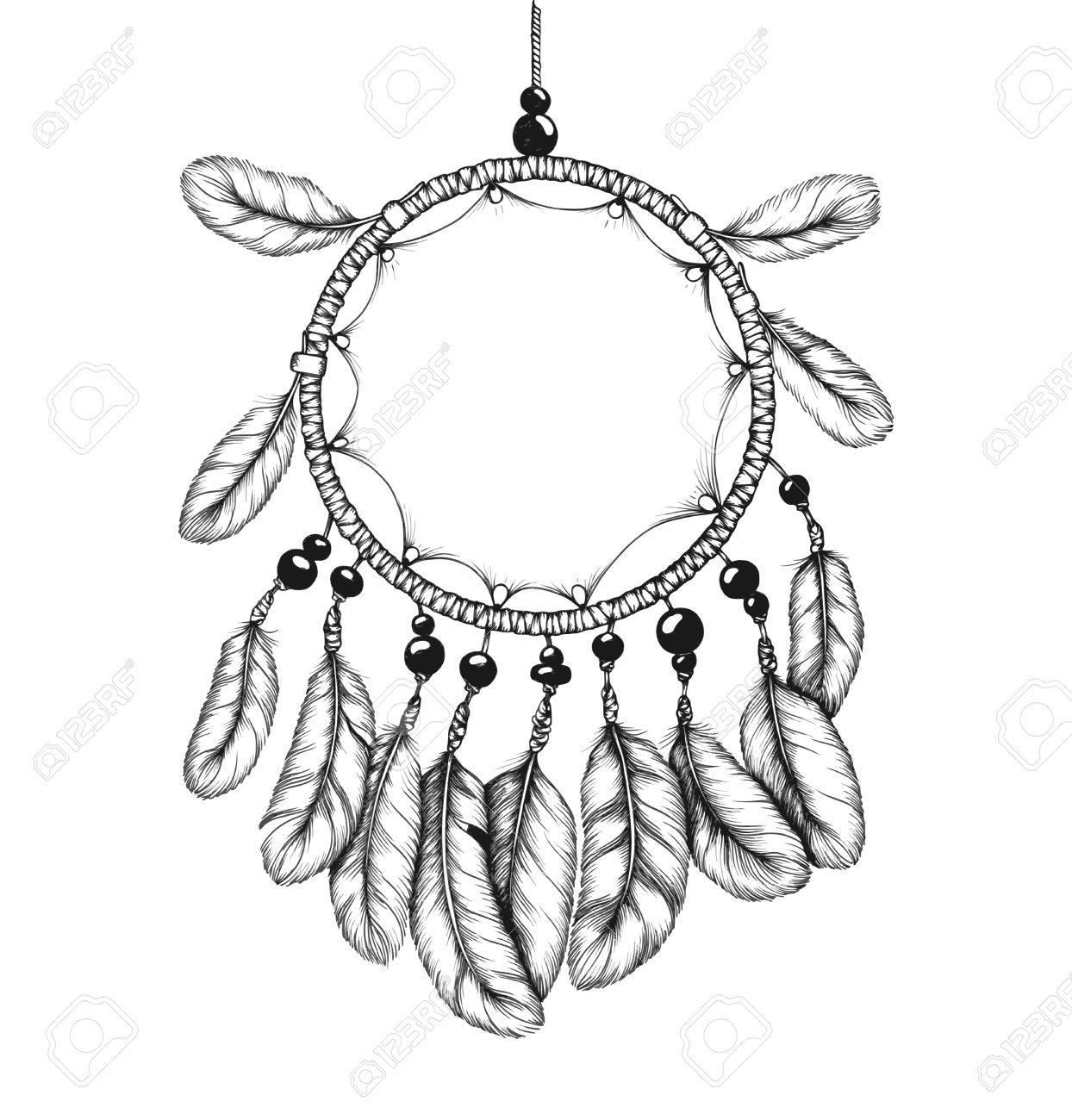 1244x1300 native american dreamcatcher drawing - Native American Dreamcatcher Drawing