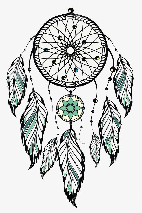 Native American Dreamcatcher Drawing at Explore