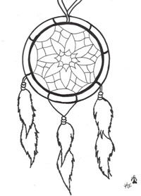 200x279 The Story Of Native American Dream Catchers - Native American Dreamcatcher Drawing