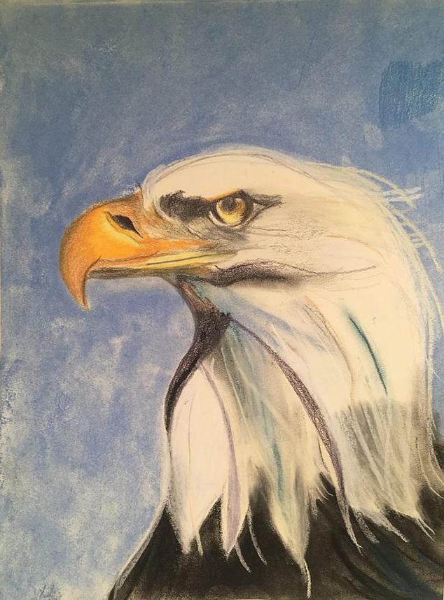 634x858 Native American Eagle Drawing - Native American Eagle Drawing