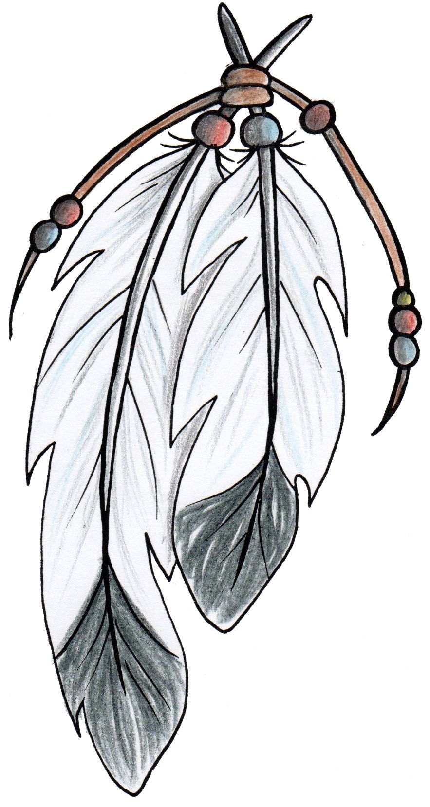 Native American Feather Drawing at Explore