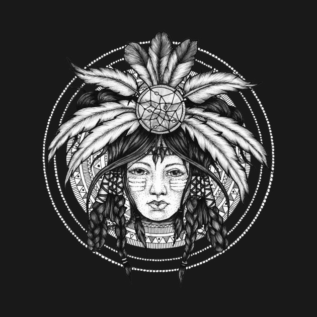 630x630 Native American Girl - Native American Girl Drawing