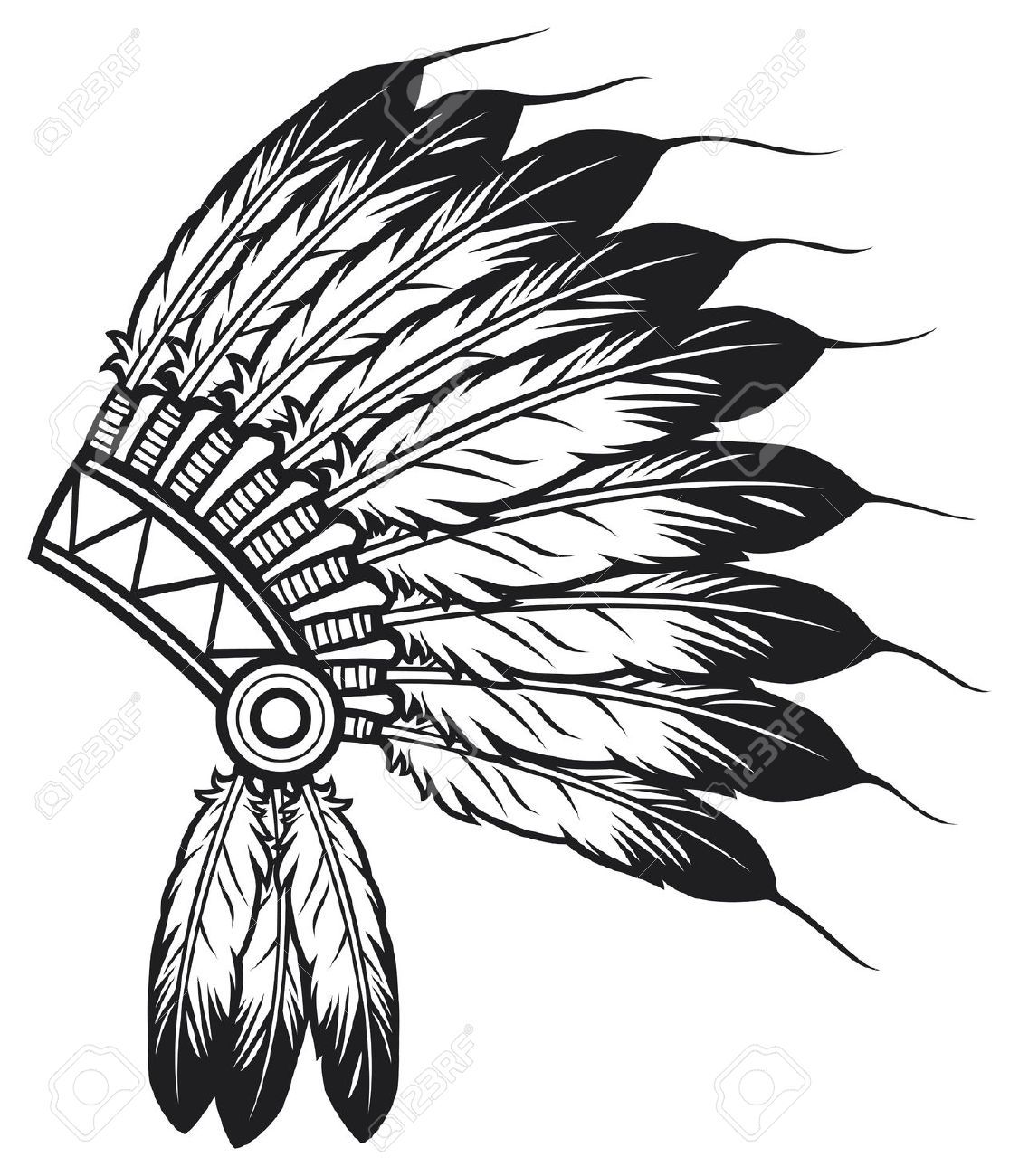 1126x1300 indian chief headdress navajo indian drawing, native - Native American Headdress Drawing
