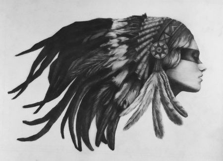 450x325 Native American Drawings Easy New How To Draw Indians Draw Native - Native American Indian Drawings