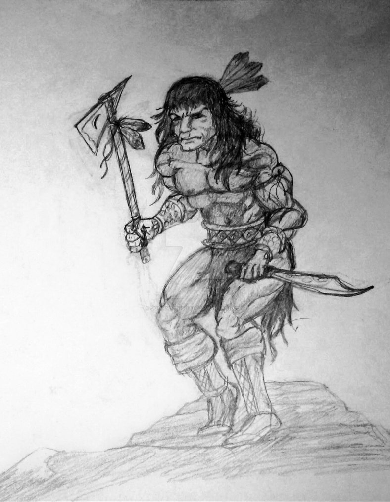788x1015 Native American Warrior - Native American Warrior Drawing