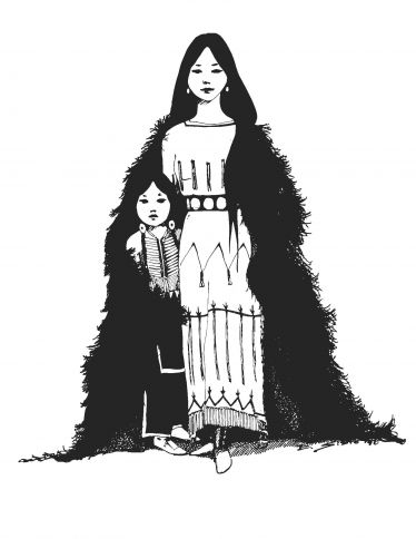 374x484 ucr today medicine ways conference explores roles of native - Native American Woman Drawing