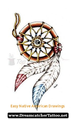 292x450 easy native american drawings native american dreamcatcher tattoo - Native Drawings