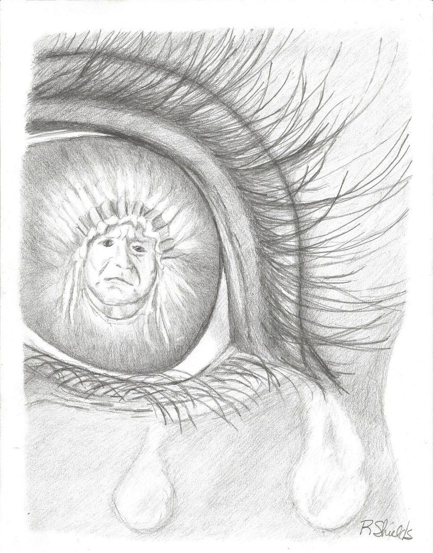 850x1085 Native Tears Drawings Sketch - Native Drawings