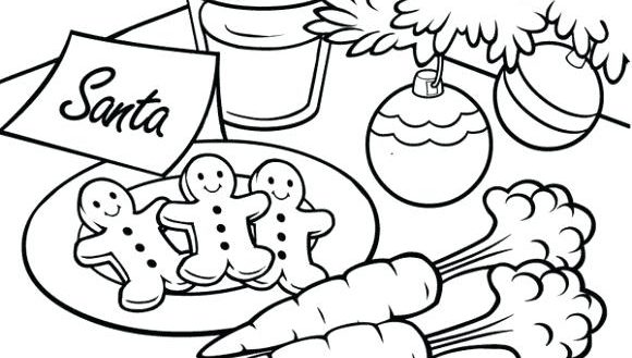 580x329 Christmas Coloring Pages For Kids Tree Nativity Free Sweet - Nativity Drawing For Kids