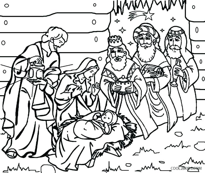 700x591 Drawing A Nativity Scene For Kids Simple Clipart Sammie Henson - Nativity Drawing For Kids