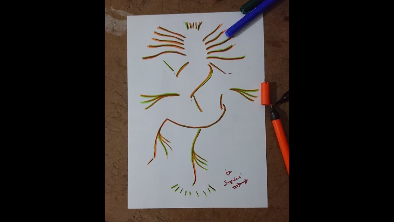 1280x720 How To Draw Nataraja Swamy - Natraj Drawing