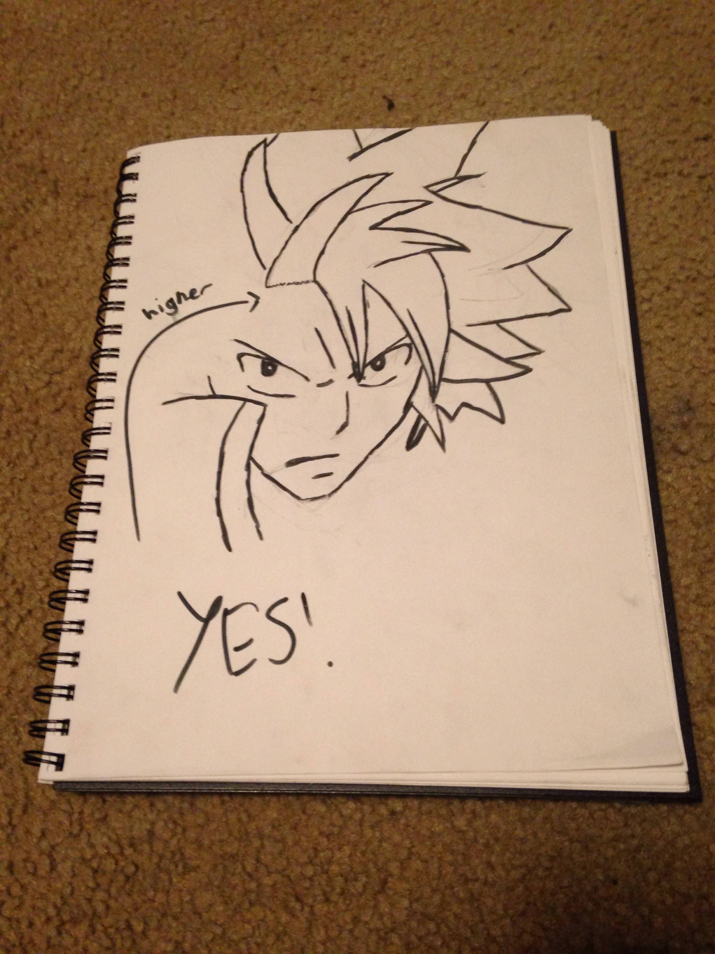 2448x3264 Natsu Dragneel Drawing - Natsu Drawing