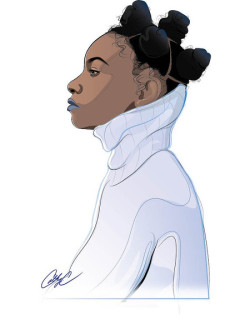 250x319 natural hair art tumblr - Natural Hair Art Drawing