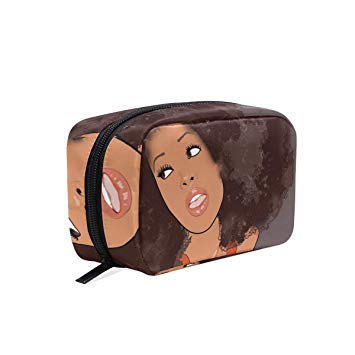 355x355 travel toiletry makeup bag natural hair art drawing - Natural Hair Art Drawing