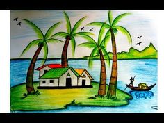 Nature Drawing For Kids At Paintingvalley Com Explore Collection