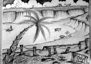 300x210 sketch nature drawing pencil sketch pictures nature drawing - Nature Drawing Images