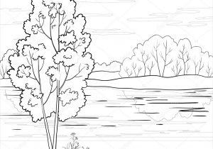 300x210 drawing of nature with outline outline drawing of nature - Nature Outline Drawing
