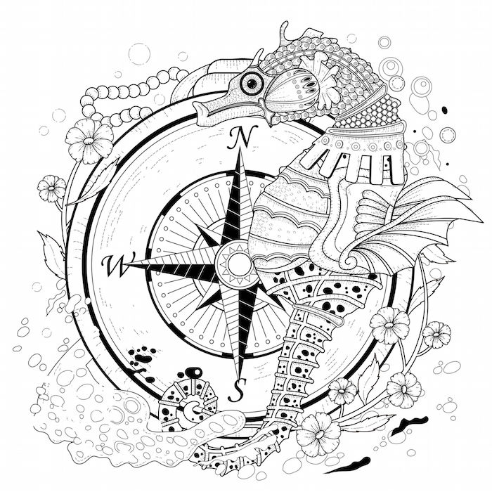 700x700 nautical compass drawing at com free for personal us on image - Nautical Compass Drawing