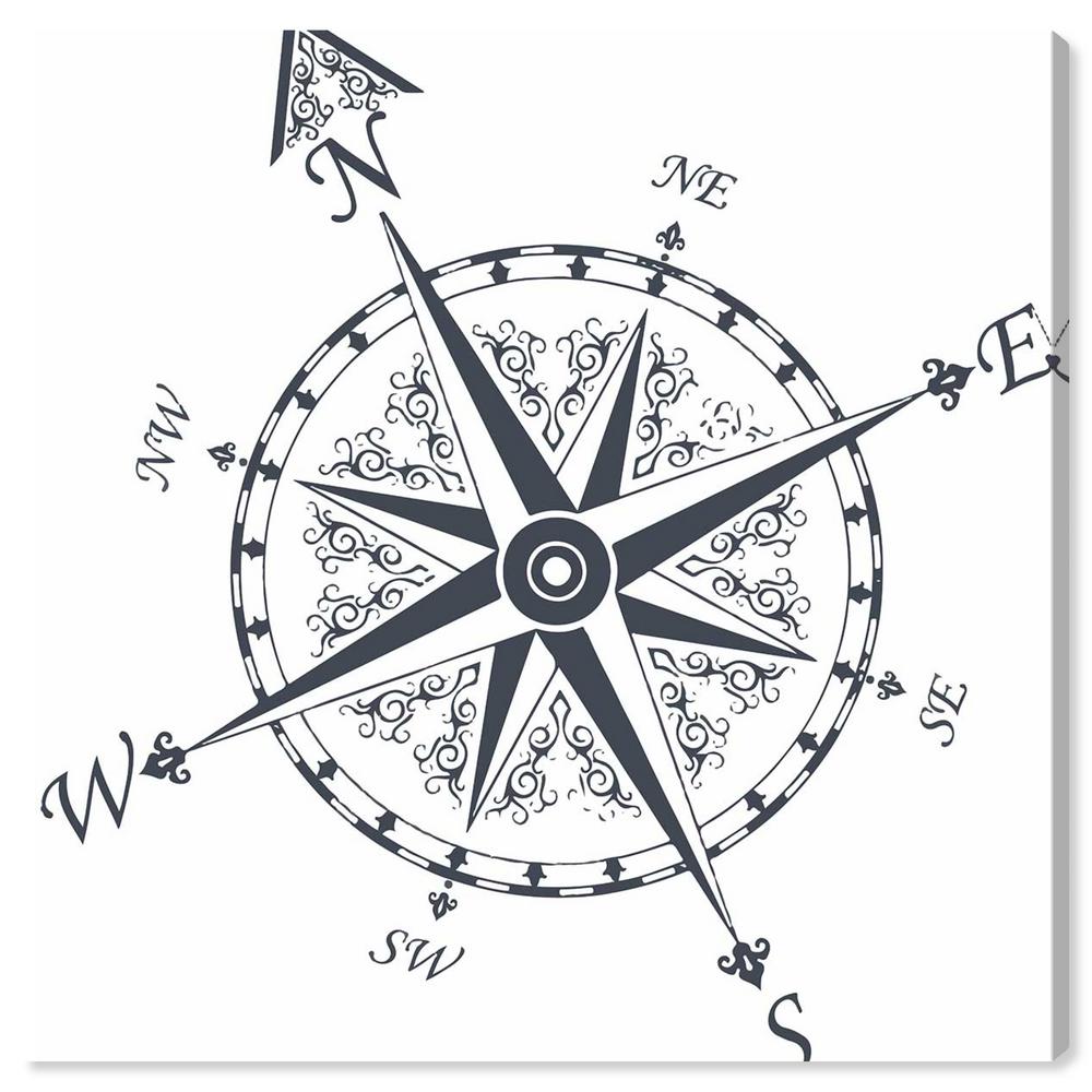 Nautical Compass Drawing at PaintingValley.com | Explore collection of ...