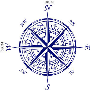 Nautical Compass Drawing at PaintingValley.com | Explore collection of ...