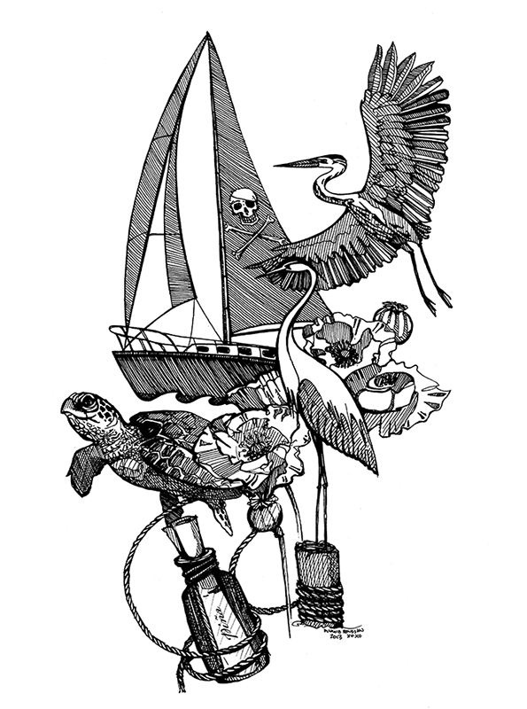 595x800 Drawings - Nautical Drawings