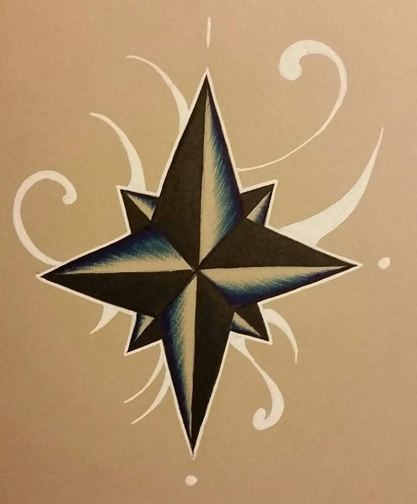 847x1024 nautical star amino - Nautical Star Drawing