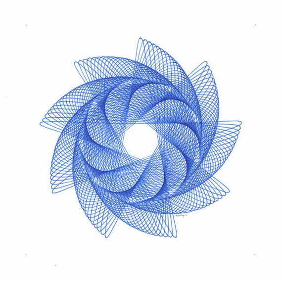 570x570 nautilus art spiral art beach art hand drawn line drawing etsy - Nautilus Line Drawing