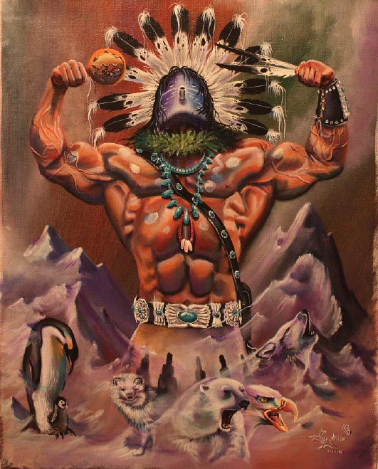 531x659 Navajo Paintings - Navajo Drawings