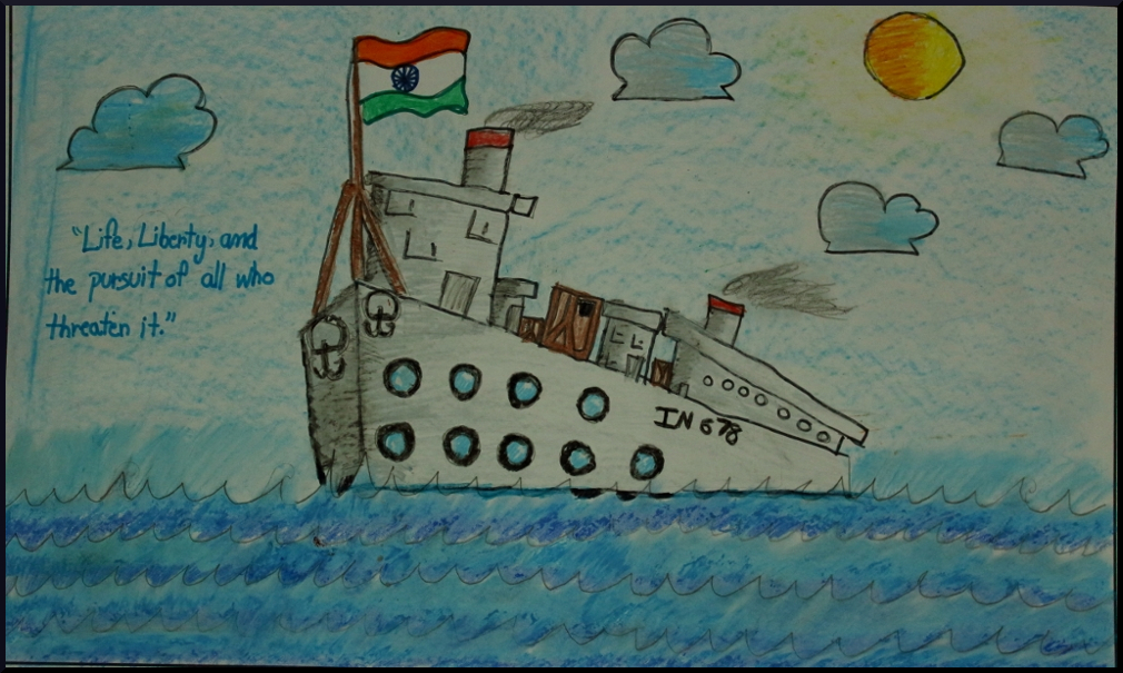 1010x605 navy painting competition 'pratibimb concludes, visakhapatnam - Navy Drawings