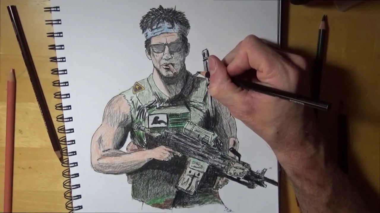 1280x720 How To Draw A Navy Seal, Charles Keating Iv - Navy Seal Drawing