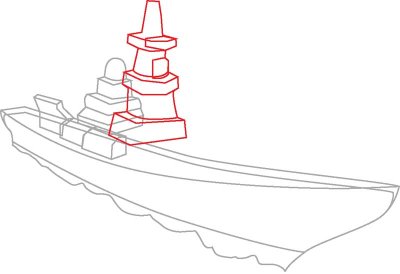 400x274 continue work on the center structure - Navy Ship Drawing