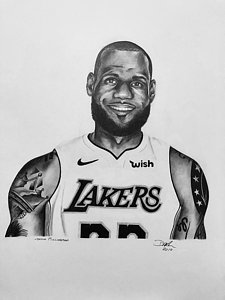 225x300 nba basketball drawings - Nba Drawing