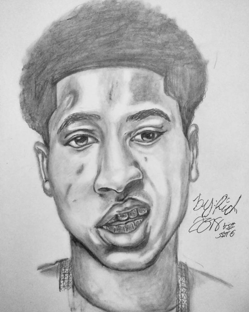 Nba Youngboy Drawing at PaintingValley.com | Explore collection of Nba
