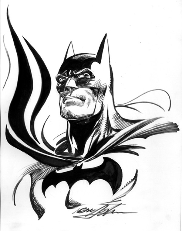 600x760 Commissions - Neal Adams Drawing