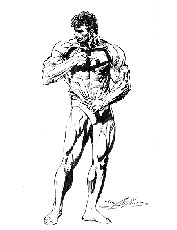347x450 Megalith - Neal Adams Drawing